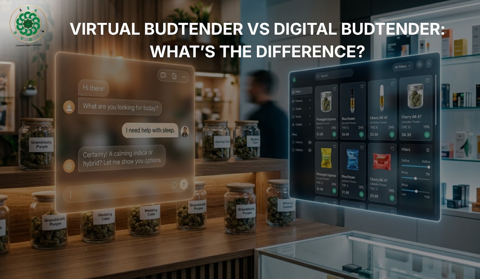 Virtual Budtender vs Digital Budtender: What’s the Difference?